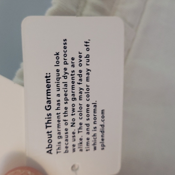 NWT Splendid Sunrise Cropped Lounge Pants Tie  Dip Dye Dipped Jogging Jo… - Picture 8 of 12